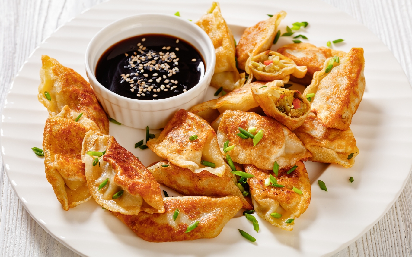 veganske wontons